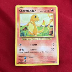 Charmander Pokémon Card