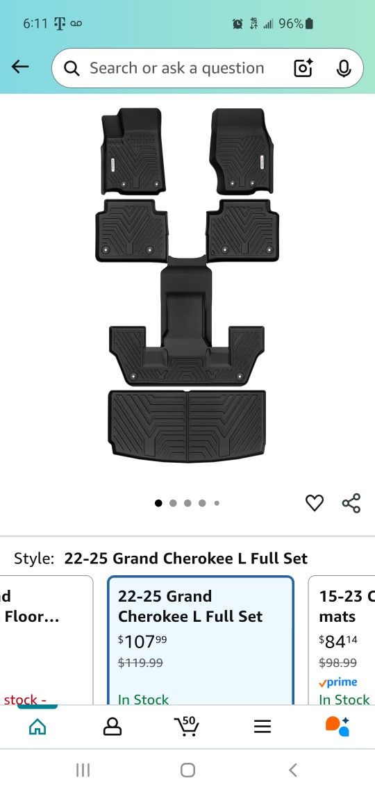 2021-2026 Weather Floor Mats 