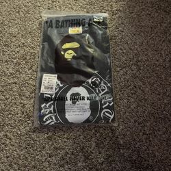 Black And White Chrome Hearts Bape Collab