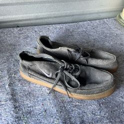 Nike Sneaker Mens Size 8.5 Blue Suede Lace Up Chukka Low Top Athletic Shoes