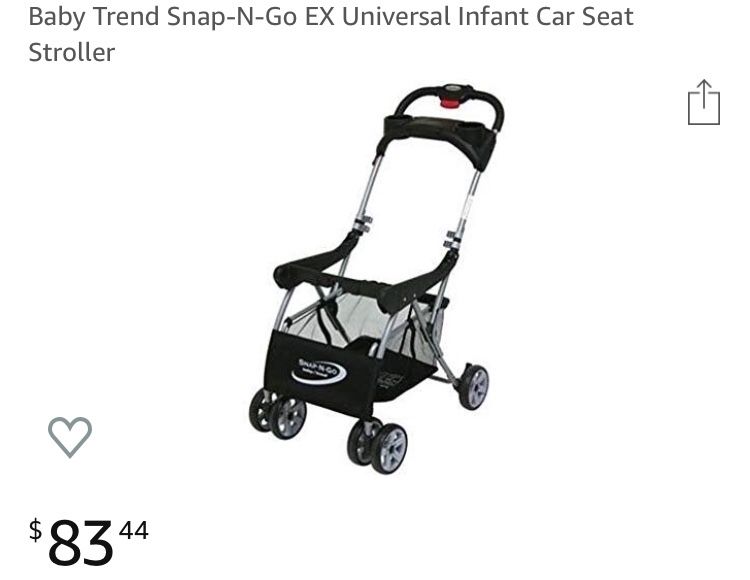 Baby Trend Snap N Go Universal Infant Car Seat Stroller