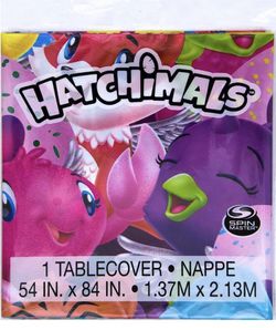 Hatchimals Plastic Table Cover