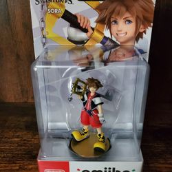 Sora Amiibo Nintendo Kingdom Hearts Smash Bros
