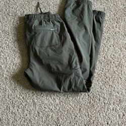 Eddie Bauer Women’s Fleeced Lined Pants, Size 8, Green