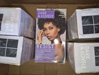 5 pack SoftSheen-Carson Dark and Lovely Fade Resist Permanent Hair Color in the shade 382 Midnight Blue