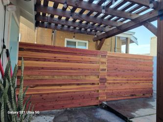 Redwood Fencing