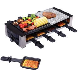 Raclette Table Grill, Electric Indoor Grill Korean BBQ Grill, 1200W Removable 2-in-1 Non-Stick Grill