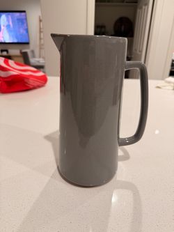 Hearth & Hand with Magnolia Stoneware Pitcher – Gray