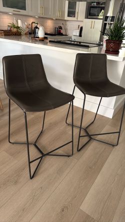 West elm counter stools
