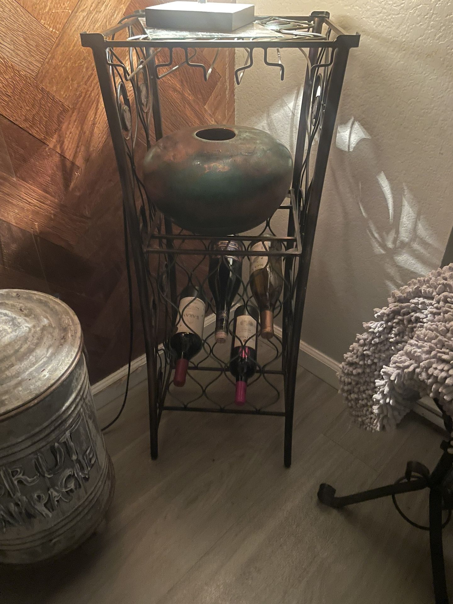 Iron Bar Peacock Design