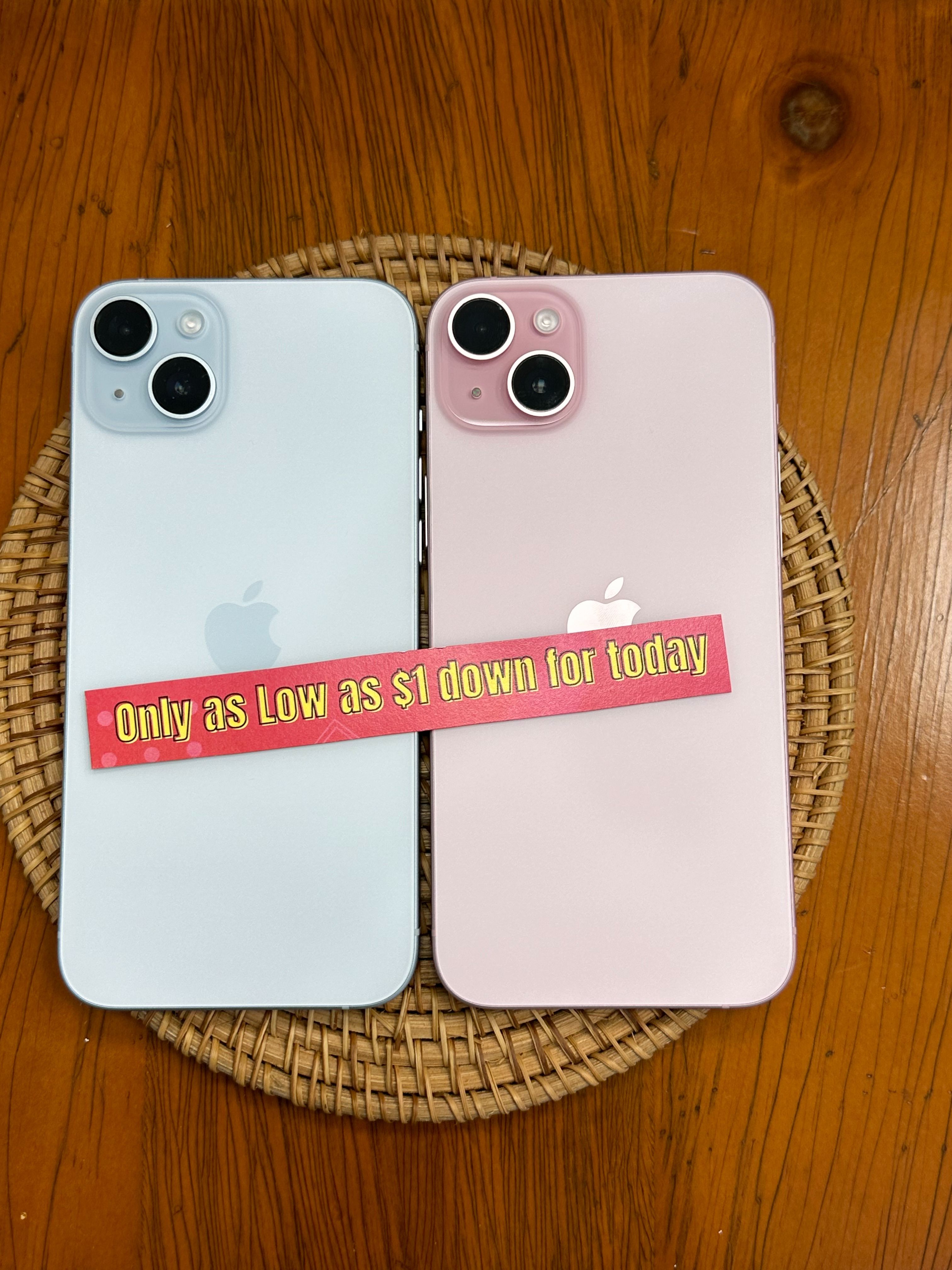 iPhone 15 6.1” | $5 Down | Payment plan available