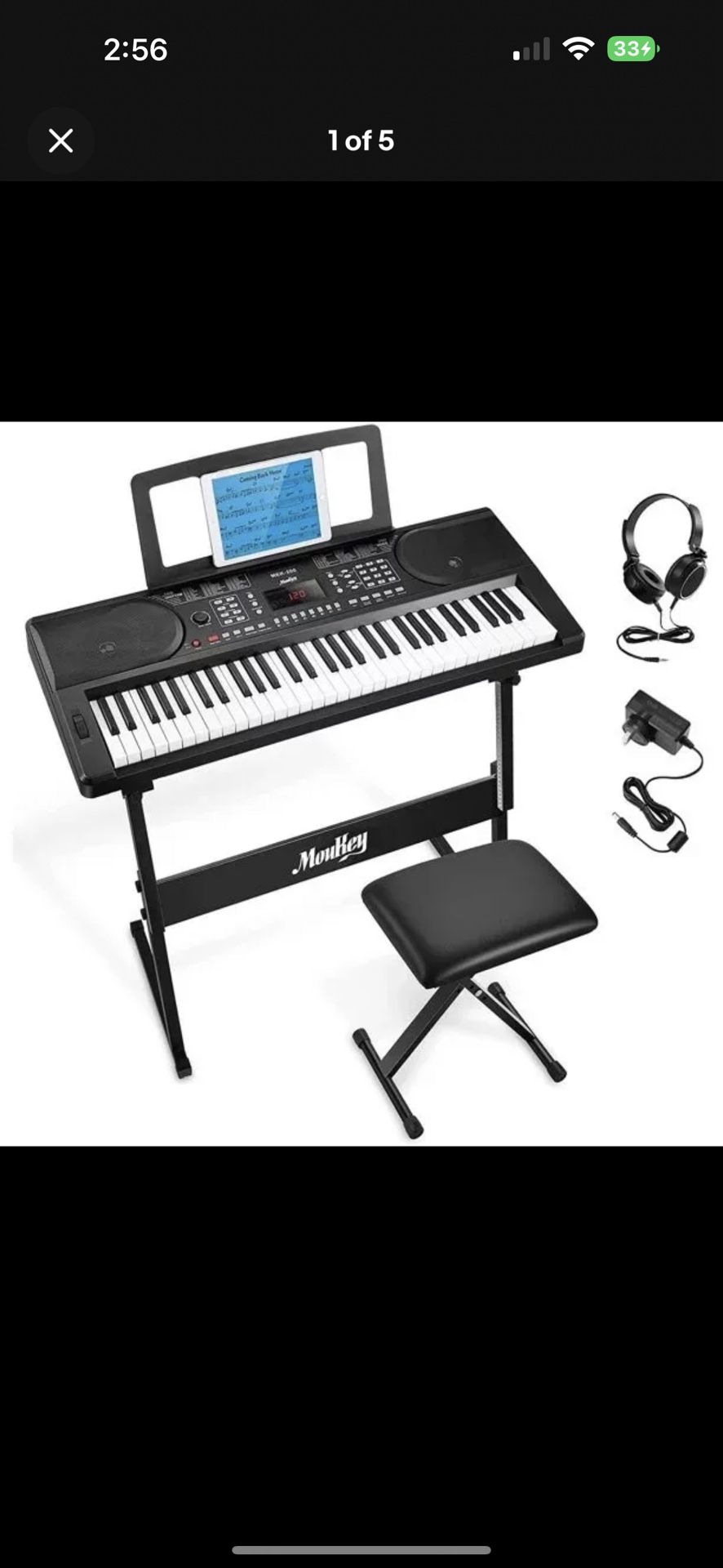 Moukey 61 Key Electronic Key