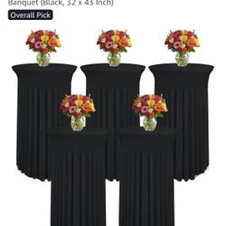 Cocktail Table Covers-5 Pack