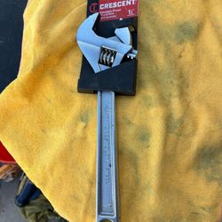 ADJUSTABLE 12” WRENCH (CRESENT)