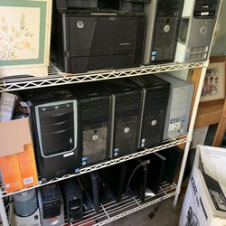 Computers Printers power packs cables keyboards and mouses etc.