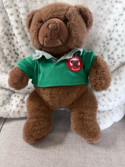 Vintage 1980s Gund Teddy Bear - Marshmallow’s New Friend