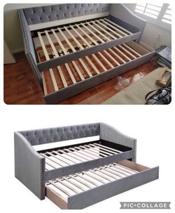NEW TWIN DAYBEDS WITH MATTRESSES INCLUDED