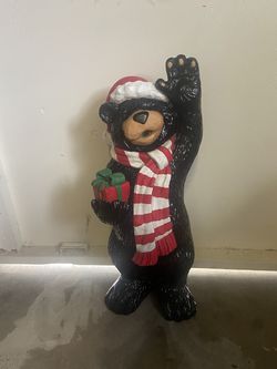 Ceramic Christmas bear