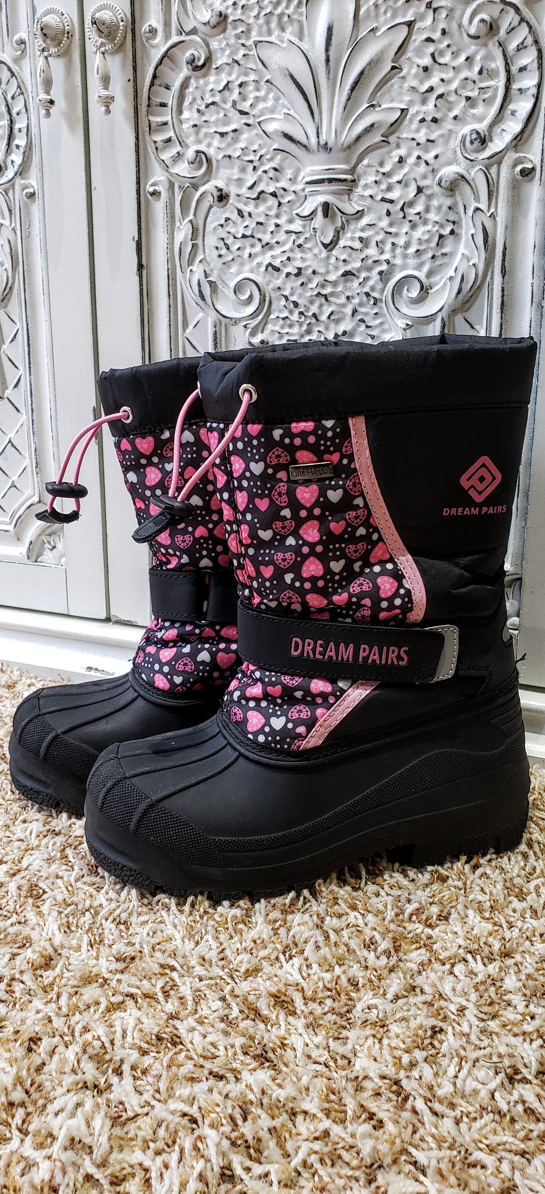 DREAM PAIRS GIRLS SNOW BOOTS SIZE 13