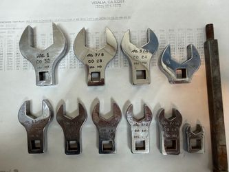 MAC Tools Crowfoot Wrench Set 10 Piece