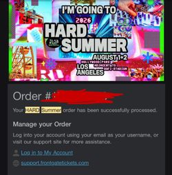 2 GA HARD SUMMER WRISTBANDS