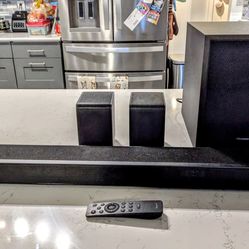 Hisense 5.1.2 Soundbar Wireless Subwoofer And Speakers