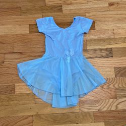 Blue Toddler Girl Ballet Leotard 3-4T
