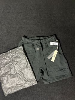 Fear of God Essentials black shorts
