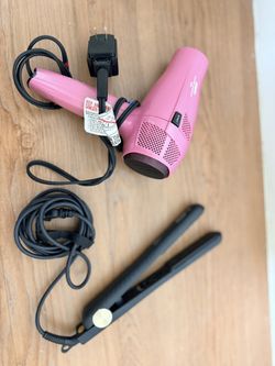Flat Iron And Hair Dryer