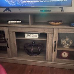 Media Console /  Entertainment Center in Gray