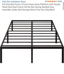 Full Size Bed and Frame