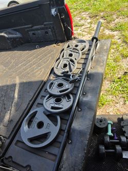 Weight plates & Olympic bar