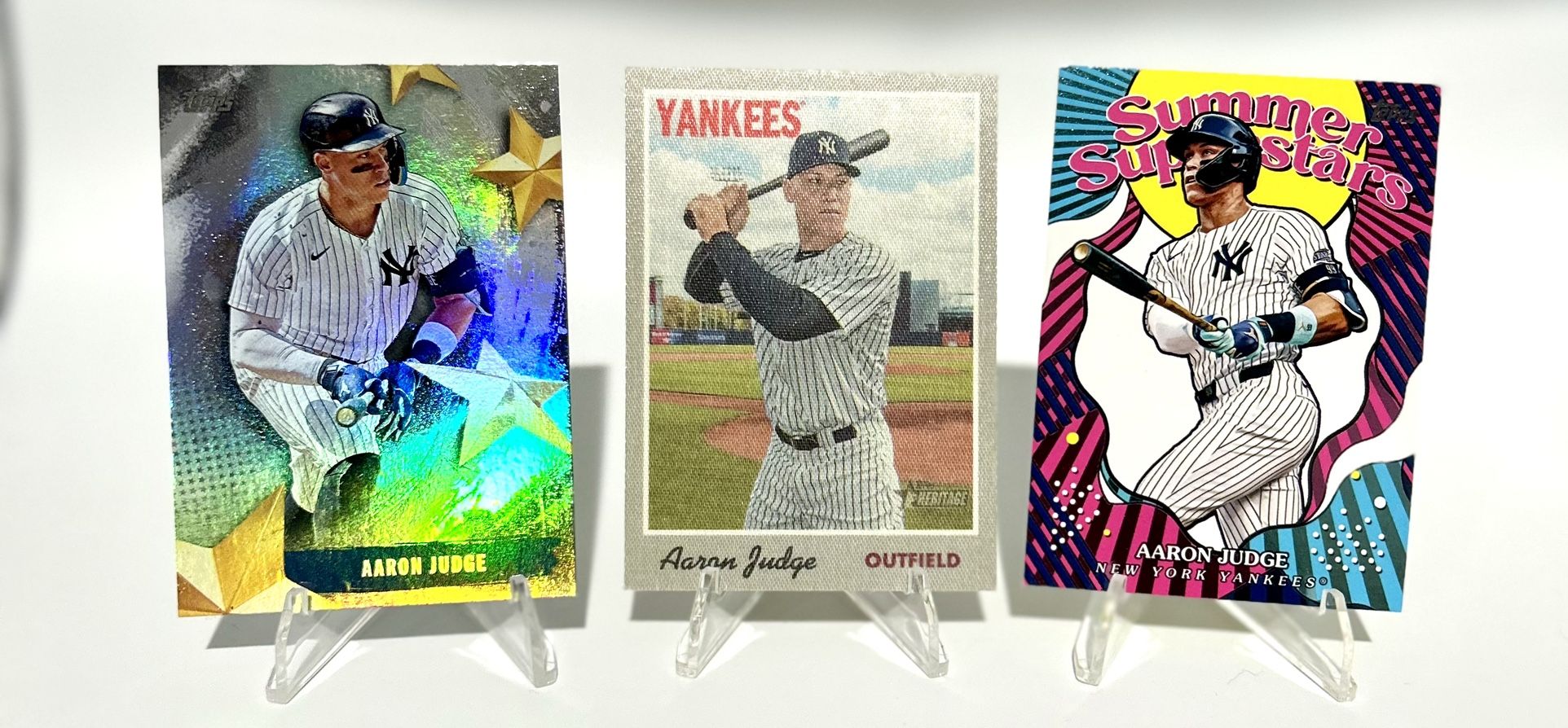 3 Time AL MVP Aaron Judge Card Lot