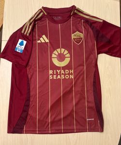 AS Roma 2024/25 Home Jersey - Dybala #21 (Size L - Fan Version)