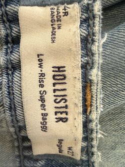 HOLLISTER 27” BAGGY JEANS