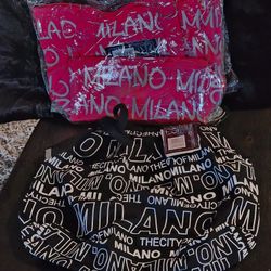 Robin Ruth Milano Canvas Bag / Purse / Tote - Set Of 2