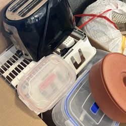 CLOTHES, KITCHEN ITEMS,  $1.00