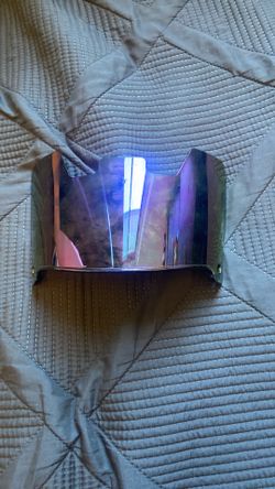 Colored Visor For Football