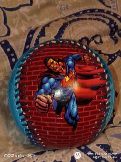Superman Novelty Baseball Collectible