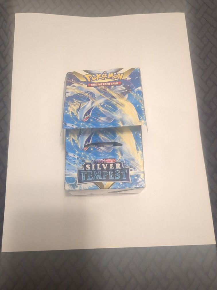 Nintendo-Pokemon Sword & Shield -silver Tempest Booster Bundle- 6 Packs Of Cards