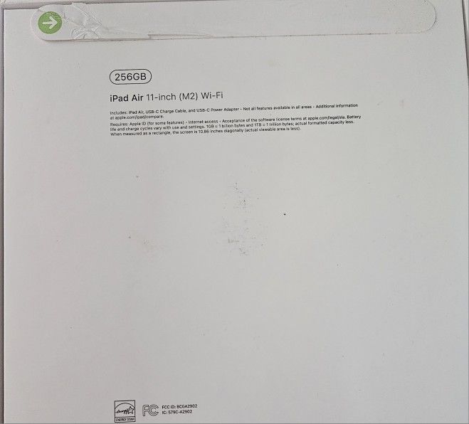 IPad Air 256gb M2 Wifi