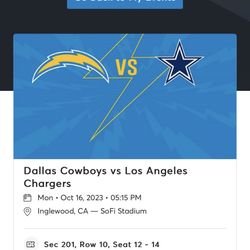 Chargers Vs Cowboys