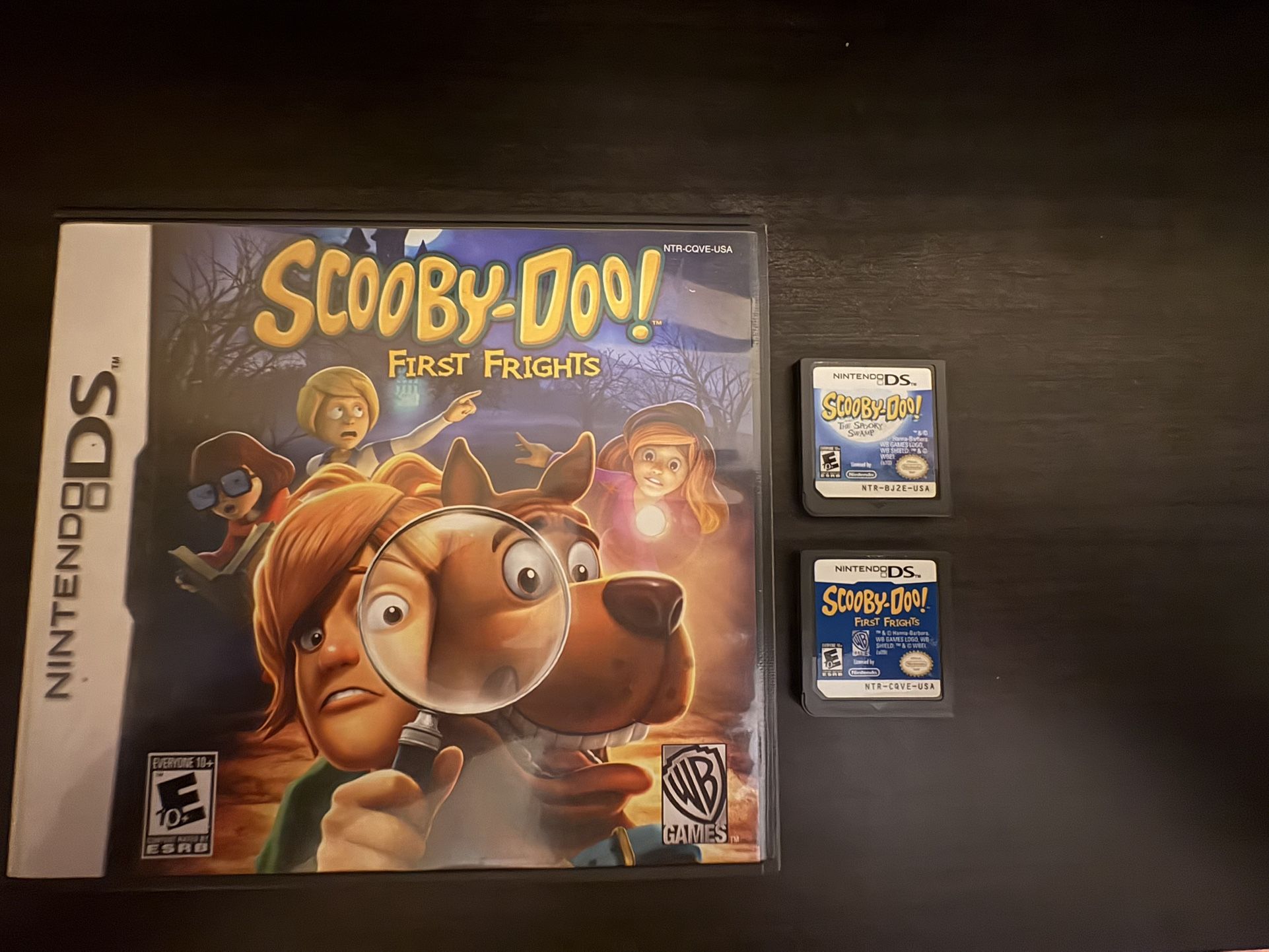 SCOOBY DOO FIRST FRIGHTS + SPOOKY SWAMP GAMES NINTENDO DS