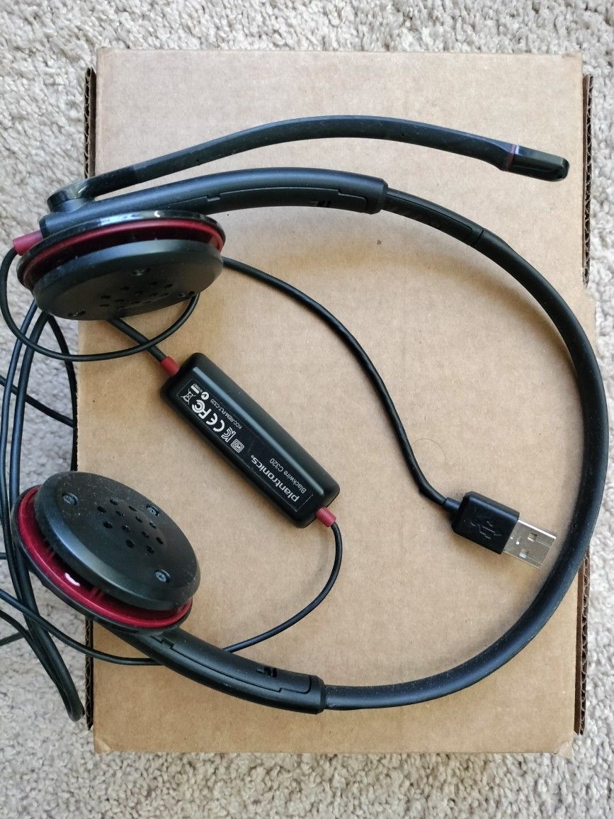 Plantronics USB Headset.