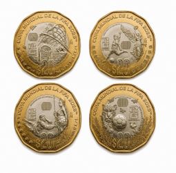 Mexican FIFA World Cup 2026 Commemorative Coins