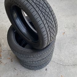 Continental 245/50 19 Tires Set