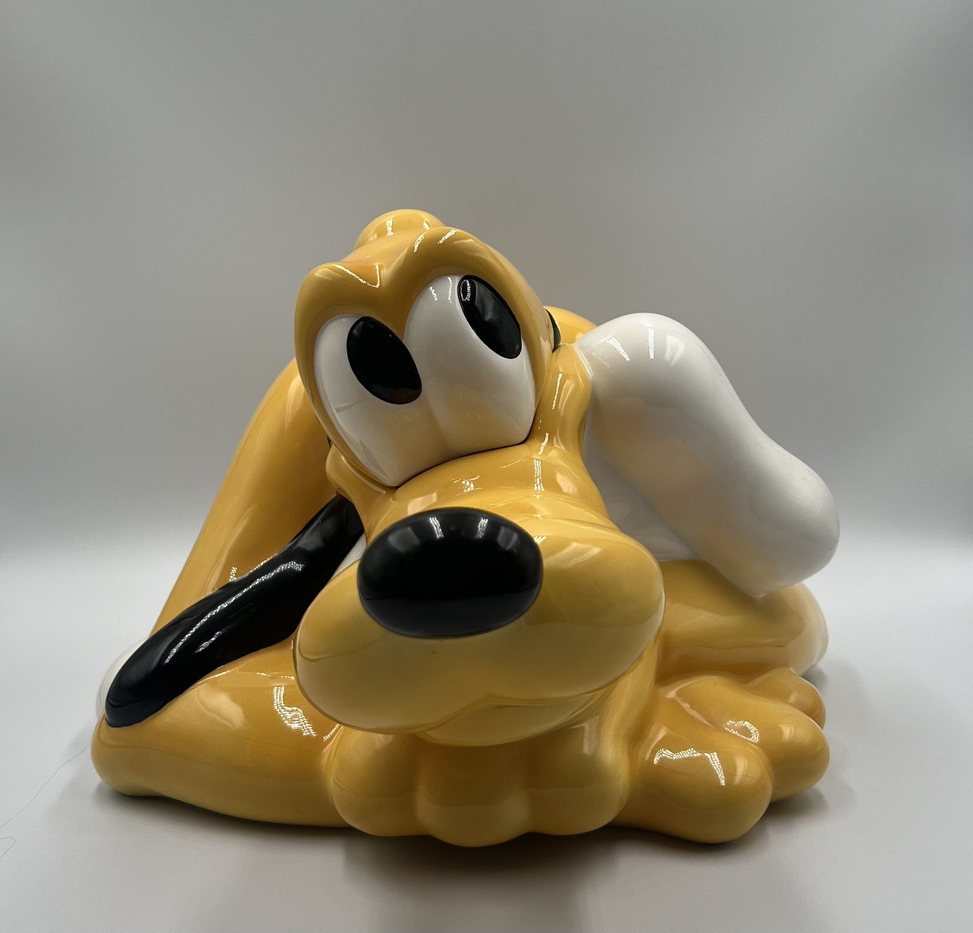 Mickey Unlimited Pluto Ceramic Cookie Jar
