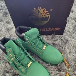 Green Timberland Boots 