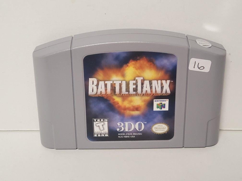 Nintendo 64 Battletanx