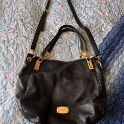 Michael Kors Black Leather Purse